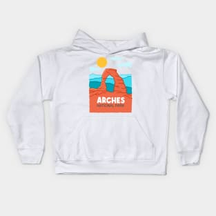 Arches National Park Kids Hoodie